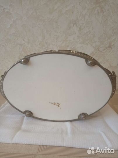 Поднос сухарница ваза фарфор металл СССР
