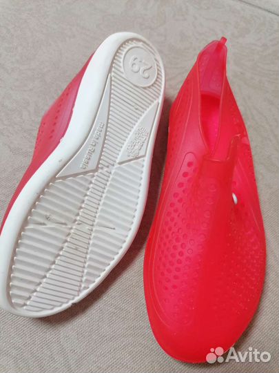 Пляжные тапки на девочку 28-29р