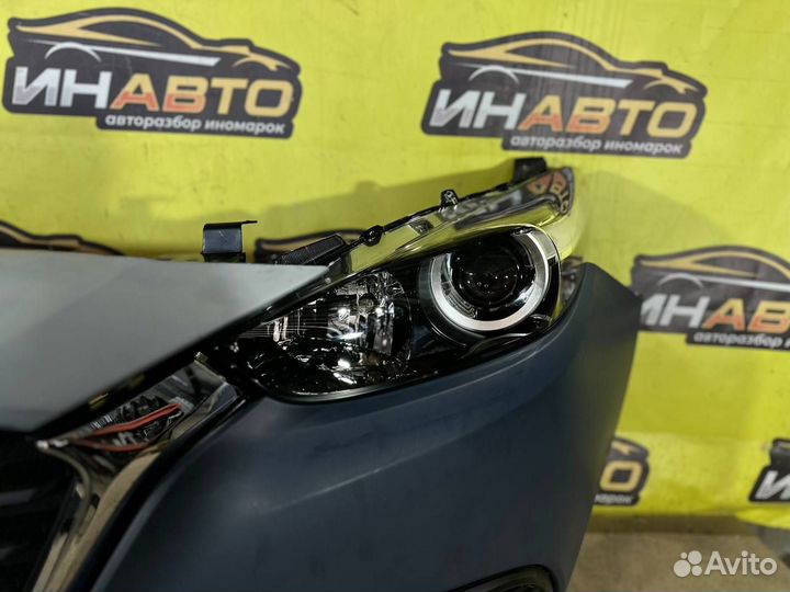 Передний бампер Mazda 3 bm 2016-2019г