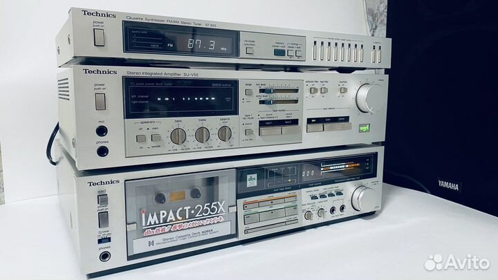 Technics SU-V55 усилитель, тюнер, кассетник