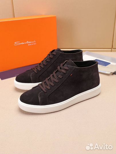 Полуботинки Santoni для успешных людей