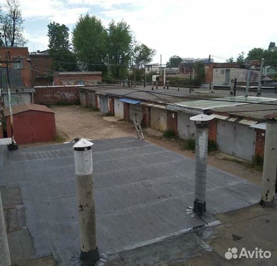 Ремонт кровли гаражей