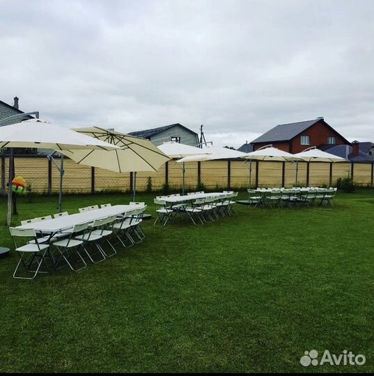 Аренда стульев, столов, кресел, диванов, мебели