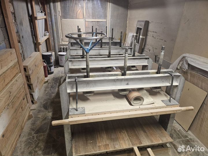 Пресс для шпона механический