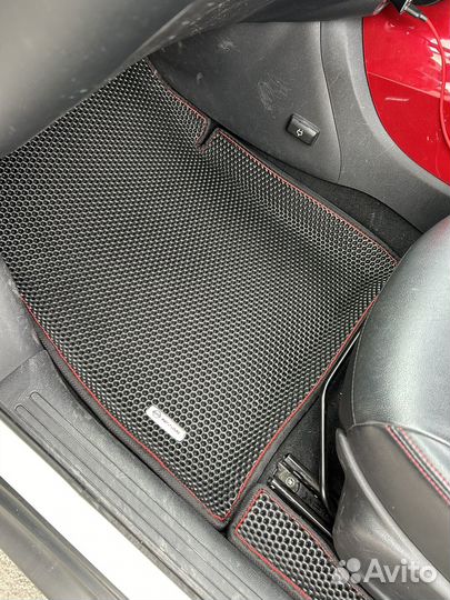 Коврики эва ева eva 3D с бортами nissan juke
