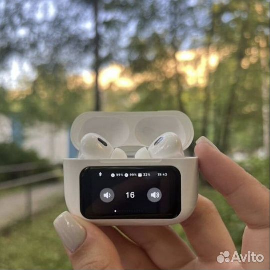 Airpods pro 2 с сенсорным экраном