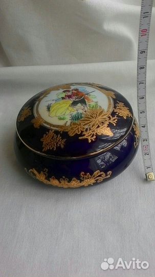 Фарфоровые шкатулки Лимож