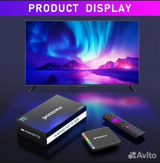 Новая смарт-тв-приставка H96 Max W2 4/64GB
