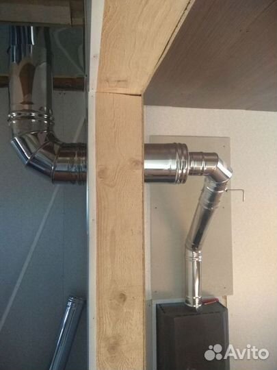 Печь камин на дровах