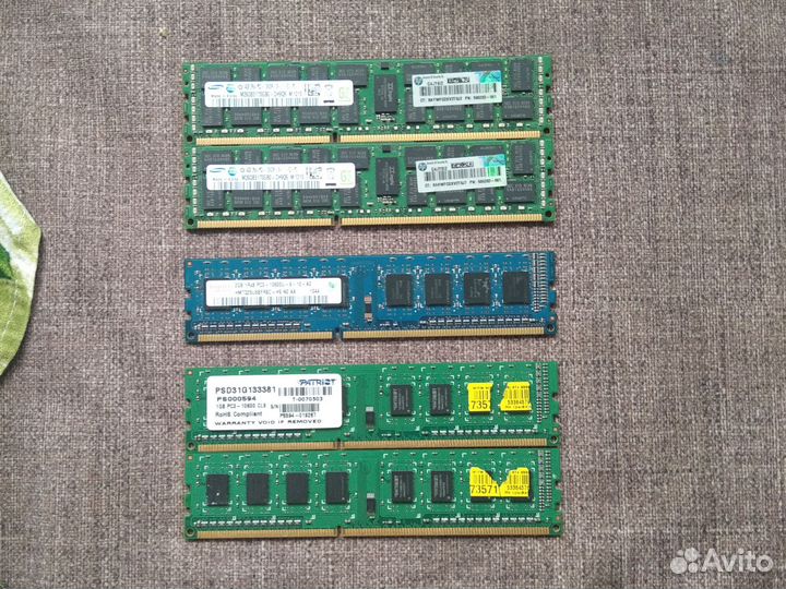 Оперативная память ddr, ddr2, ddr3