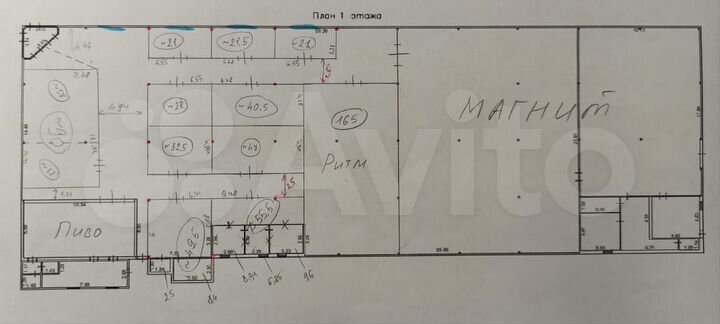 Торговая площадь, 750 м²