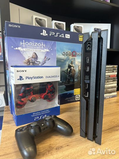 Sony playstation PS4 pro 1tb 70 игр гар.3 месяца