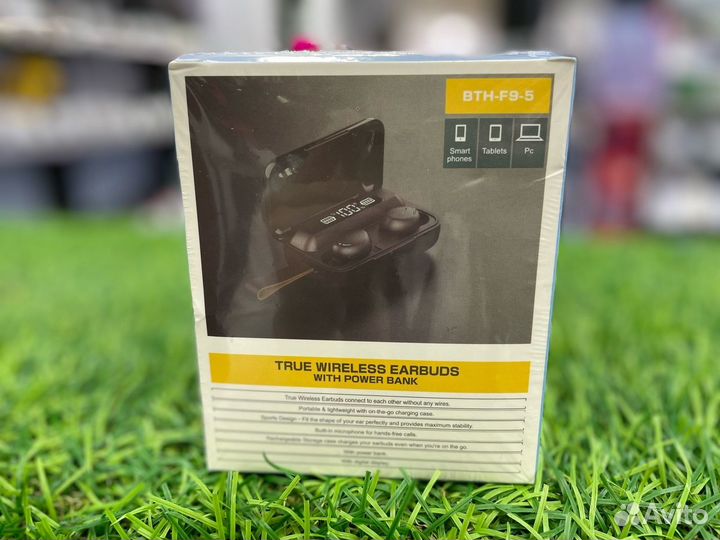Беспроводные наушники BTH-F9-5 TWS с микрофоном