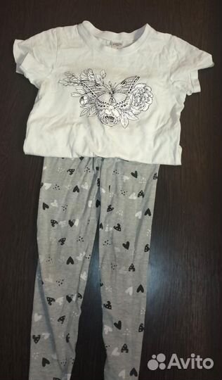 Пакет одежды для девочки 122-128 р цена за всё