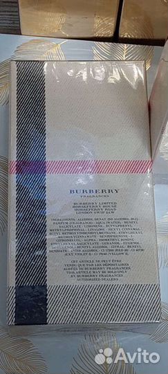 Туалетная вода burberry