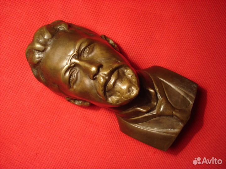 Бюст Антон Павлович Чехов СССР бронза