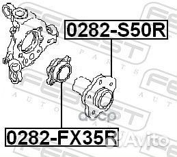 Подшипник ступ.infiniti FX35/FX45 03-08 зад
