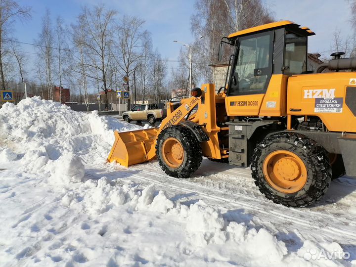 Фронтальный погрузчик