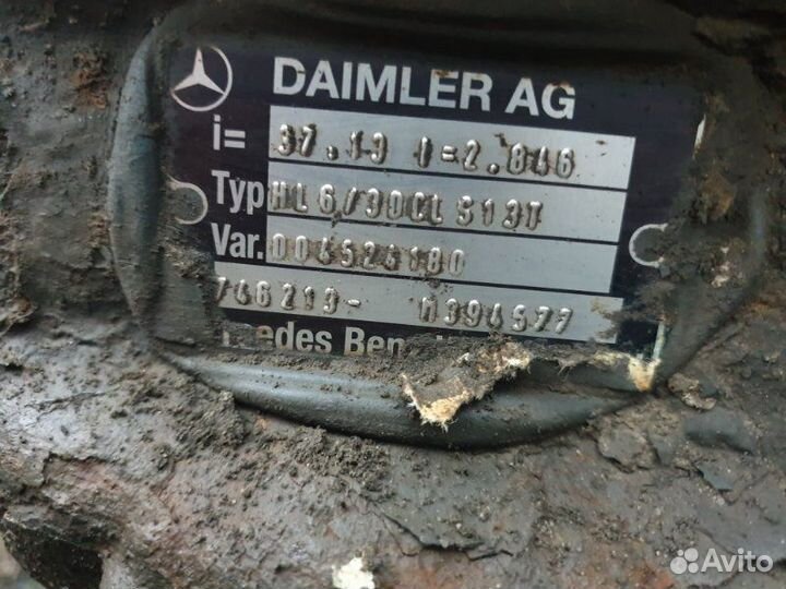 Редуктор Mercedes-Benz Actros 2010