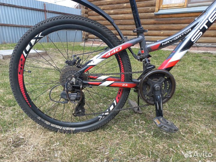 Велосипед stels Navigator 440 (колёса 24 дюйма)