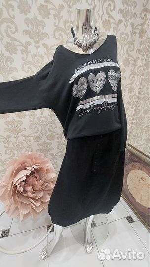 Тонкая кофточка вискоза с серебром 52-54