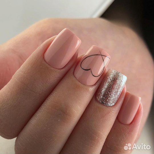 Маникюр, гельлак,наращивание ногтей