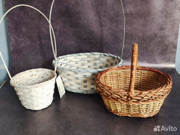 Небольшие декоративные корзины
