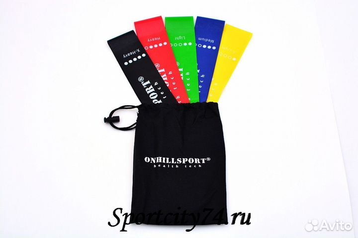 Набор эспандеров для фитнеса Onhillsport Mini Band