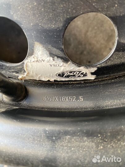 Диск штампованый Ford