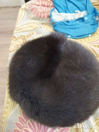 Шапка норковая женская