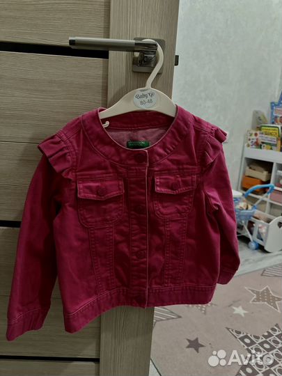 Джинсовка для девочки 98