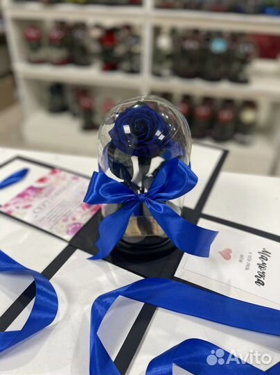 Роза в колбе