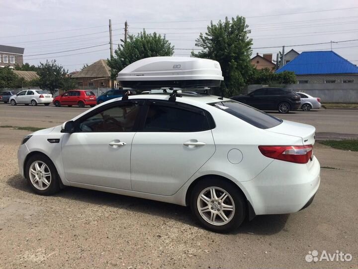 Автобокс на крышу Kia Rio. ED Магнум