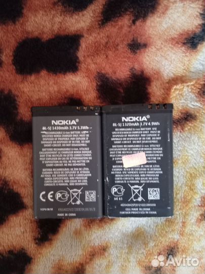 Аккумуляторные батареи для Nokia, BQ и Samsung