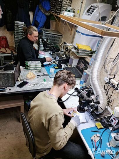 Ремонт asic майнеров