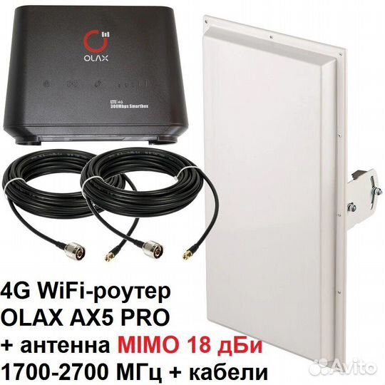 Готовый комплект интернета для дачи. дома