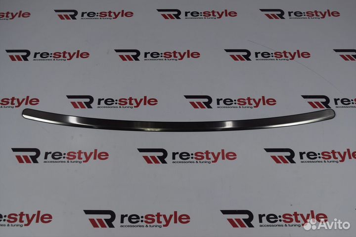 Накладка заднего бампера Lexus NX200 Хром Качество