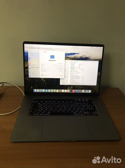 MacBook pro 16 2019 a2141