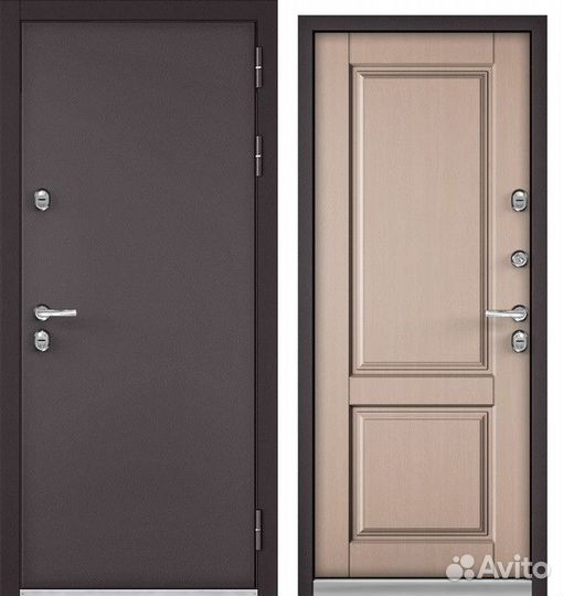 Ходная дверь в дом с терморазрывом