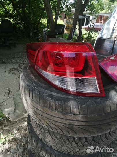 Задние фонари на kia rio 3 рестайлинг
