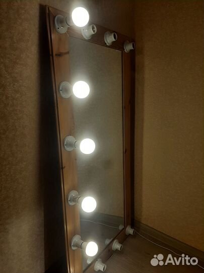 Зеркало с подсветкой бу
