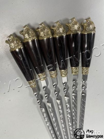 Шампура для люля в чехле 