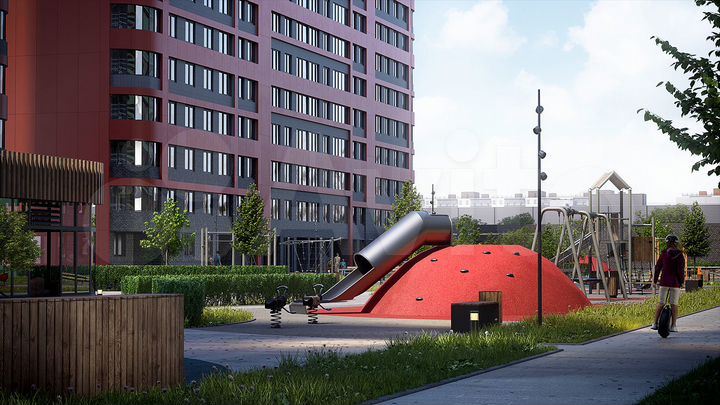 Квартира-студия, 32,8 м², 3/17 эт.