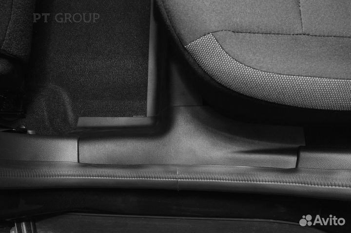 Накладки на ковролин задние Renault duster