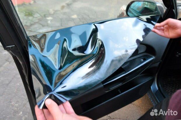 Съёмная силиконовая тонировка 15