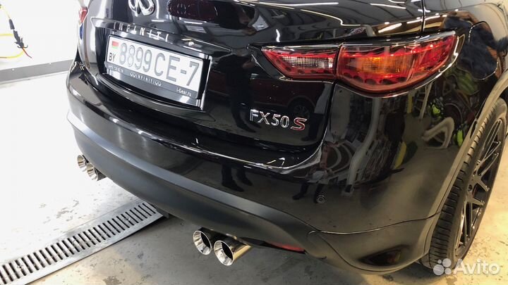 Задние боковые накладки Infiniti fx/qx70