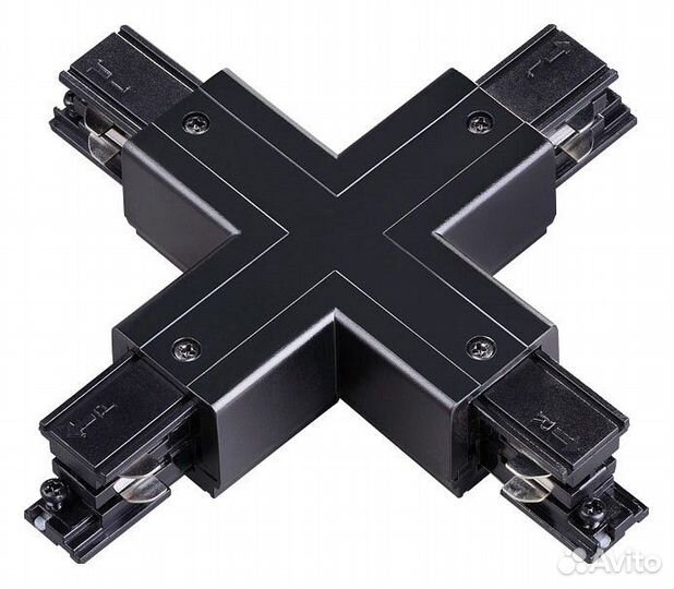 Соединитель X-образный для треков Novotech Port 13