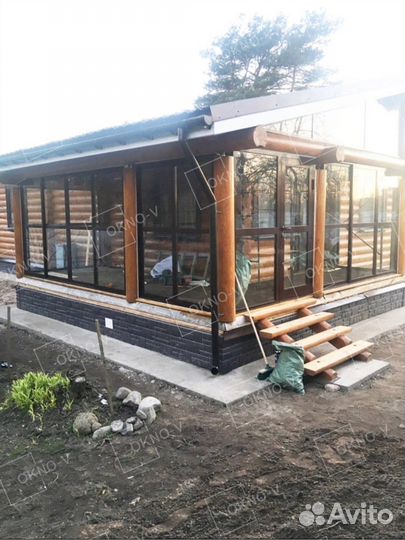 Окна на веранду