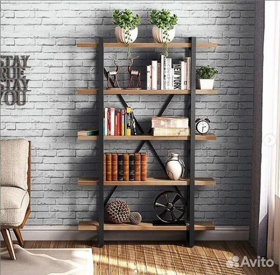 Полки в стиле лофт