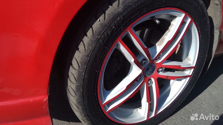 Комплект дисков Freemotion b233 7х17red+white